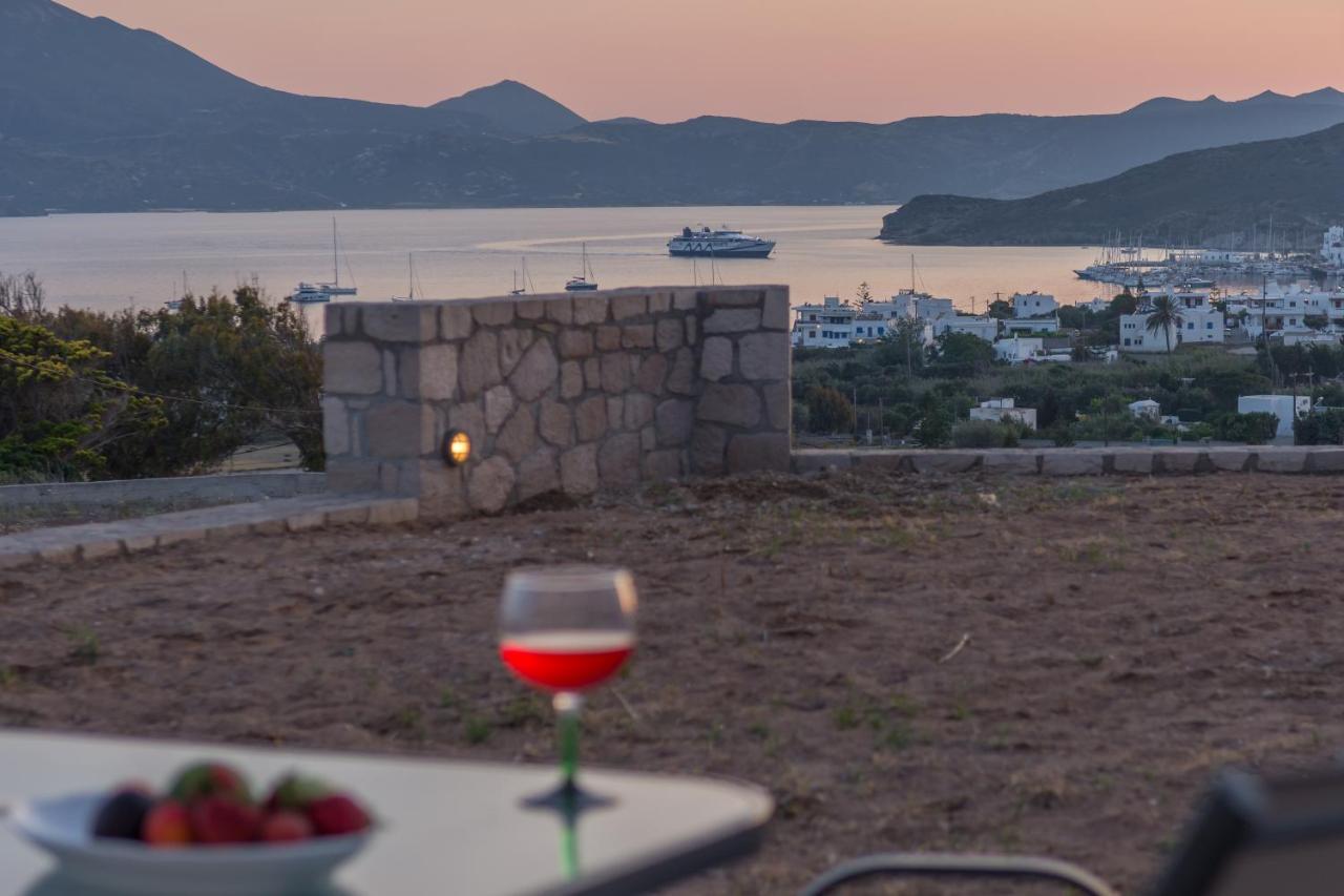 Sea, Sunset & Garden View Parasporos Houses, Milos Adamantas  Exterior photo