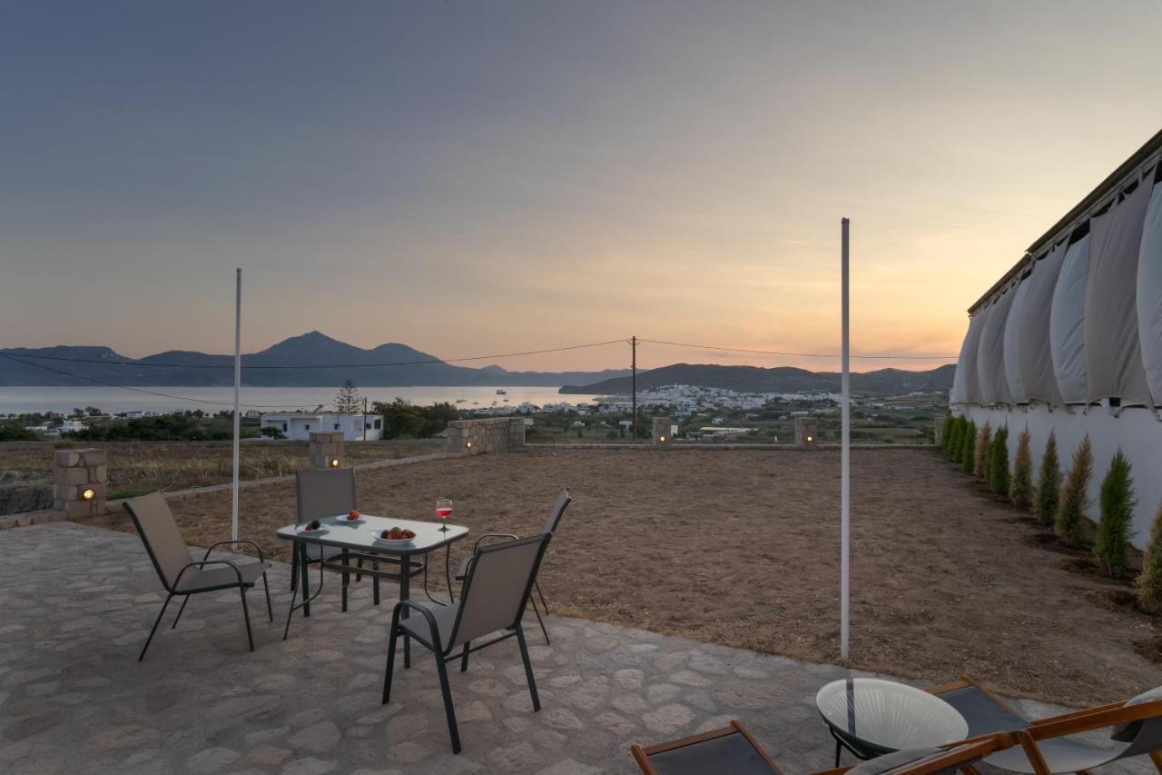 Sea, Sunset & Garden View Parasporos Houses, Milos Adamantas  Exterior photo