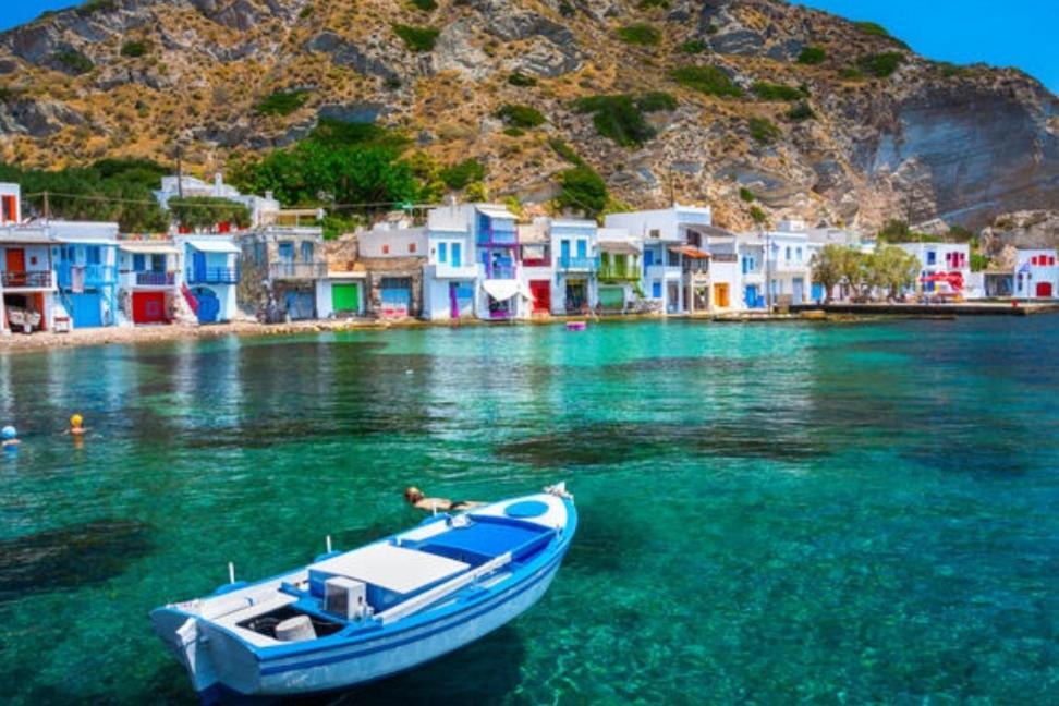 Sea, Sunset & Garden View Parasporos Houses, Milos Adamantas  Exterior photo